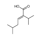 2-isopropyl-5-methyl-hex-2-enoic acid结构式
