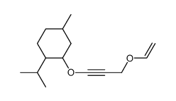 1-(3-Oxymenthyl)-3-vinyloxypropin-(1)结构式