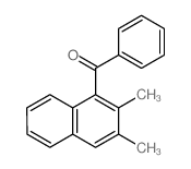 (2,3-dimethylnaphthalen-1-yl)-phenyl-methanone structure