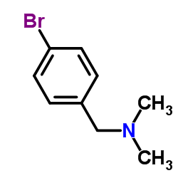 (4-Bromo-benzyl)-dimethyl-amine structure