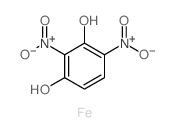 1,3-Benzenediol,2,4-dinitro-, iron(3+) salt (1:1)结构式