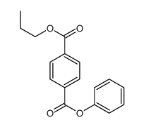 4-O-phenyl 1-O-propyl benzene-1,4-dicarboxylate Structure