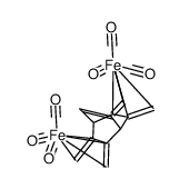 (5,6,7,8-tetramethylidene-2-bicyclo{2.2.2}octanone)bis(tricarbonyliron)结构式