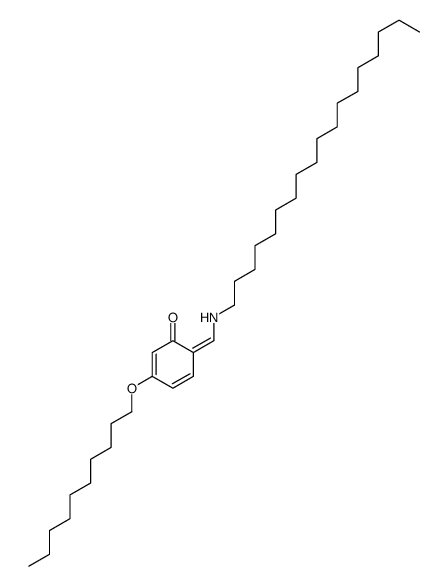 3-decoxy-6-[(octadecylamino)methylidene]cyclohexa-2,4-dien-1-one Structure