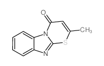 4H-[1,3]Thiazino[3,2-a]benzimidazol-4-one,2-methyl- Structure