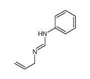 N-phenyl-N'-prop-2-enylmethanimidamide Structure