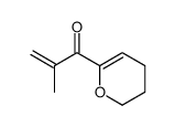 1-(3,4-dihydro-2H-pyran-6-yl)-2-methylprop-2-en-1-one Structure
