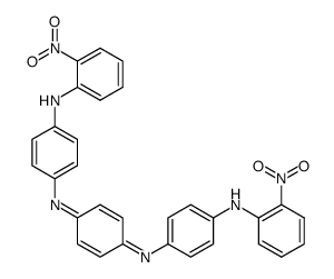 N'',N'''-bis(2''-nitrophenyl)-N,N'-bis(4'-aminophenyl)-1,4-quinonediimine结构式