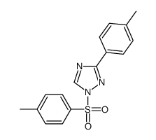 3-(4-methylphenyl)-1-(4-methylphenyl)sulfonyl-1,2,4-triazole结构式