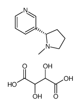 (-)-NICOTINE MONO TARTRATE结构式