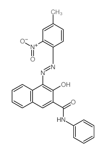 4-[(4-methyl-2-nitro-phenyl)hydrazinylidene]-3-oxo-N-phenyl-naphthalene-2-carboxamide picture