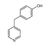 4-(pyridin-4-ylmethyl)phenol Structure