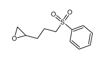 (3-benzenesulfonyl-propyl)-oxirane Structure