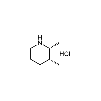 Cis-2,3-dimethylpiperidine;hydrochloride Structure