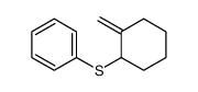 (2-methylidenecyclohexyl)sulfanylbenzene结构式