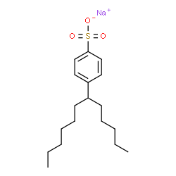 sodium 4-sec-dodecylbenzenesulphonate structure