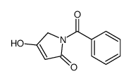 1-benzoyl-3-hydroxy-2H-pyrrol-5-one结构式