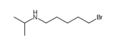 (5-bromo-pentyl)-isopropyl-amine结构式