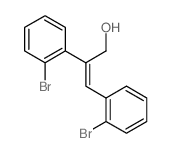 Benzeneethanol, 2-bromo-b-[(2-bromophenyl)methylene]- picture