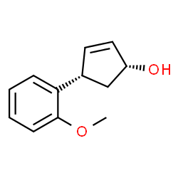 2-Cyclopenten-1-ol,4-(2-methoxyphenyl)-,(1R,4S)-rel-(9CI) picture