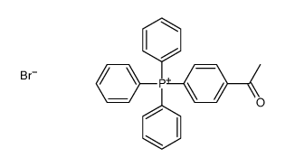 (4-acetylphenyl)-triphenylphosphanium,bromide结构式