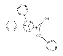 4-(4,9-diphenyl-3,5,8,10-tetraoxabicyclo[4.4.0]dec-2-yl)-2-phenyl-1,3-dioxan-5-ol picture