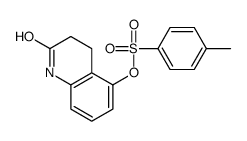 (2-oxo-3,4-dihydro-1H-quinolin-5-yl) 4-methylbenzenesulfonate结构式