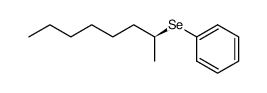 (S)-(+)-2-octyl phenyl selenide结构式