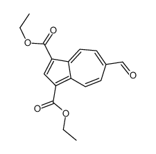 diethyl 6-formylazulene-1,3-dicarboxylate Structure