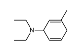 N,N-diethyl-3-methylcyclohexa-2,5-dien-1-amine Structure