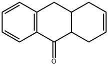 1,4A,9a,10-tetrahydroanthracen-9(4H)-one structure