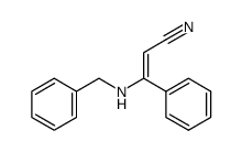 β-benzylamino-cinnamonitrile结构式