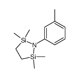 2,2,5,5-tetramethyl-1-(m-tolyl)-1,2,5-azadisilolidine结构式