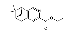 (R)-4,5-pineno-2-picolyl ethyl ester Structure