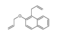 2-prop-2-enoxy-1-prop-2-enylnaphthalene结构式
