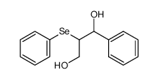 2-phenylseleno-1,3-dihydroxy-1-phenylpropane结构式