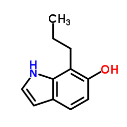 7-Propyl-1H-indol-6-ol Structure
