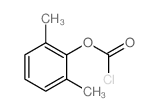 (2,6-dimethylphenyl) chloroformate结构式