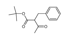 tert-butyl 2-benzylacetoacetate结构式