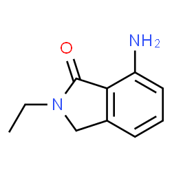 6-Amino-2,3-dihydro-2-ethyl-1H-Isoindol-1-one结构式