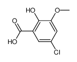 5-chloro-2-hydroxy-3-Methoxybenzoic acid picture