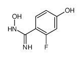 2-FLUORO-N,4-DIHYDROXYBENZIMIDAMIDE Structure