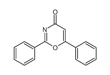 2,6-diphenyl-1,3-oxazin-4-one Structure