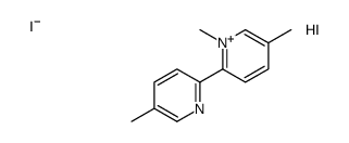 1,5-dimethyl-2-(5-methylpyridin-1-ium-2-yl)pyridin-1-ium,diiodide结构式