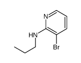 3-BROMO-2-PROPYLAMINOPYRIDINE Structure