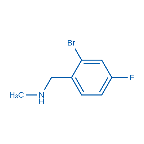 1-(2-溴-4-氟苯基)-N-甲基甲胺图片