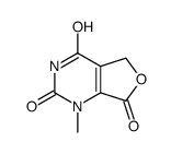 1-methyl-5H-furo[3,4-d]pyrimidine-2,4,7-trione Structure