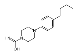 4-(4-butylphenyl)piperazine-1-carboxamide结构式