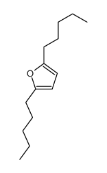 2,5-dipentylfuran Structure