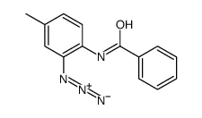 N-(2-azido-4-methylphenyl)benzamide结构式